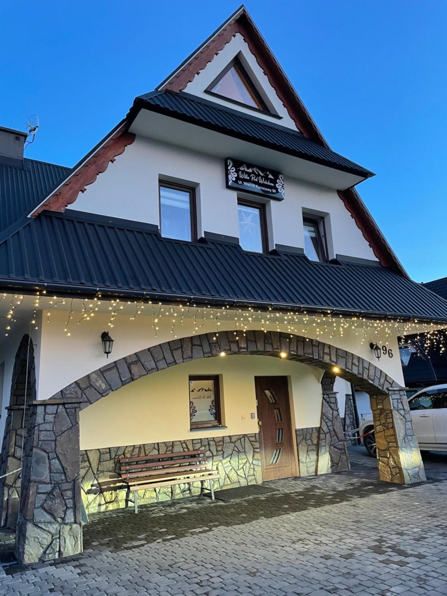 Willa Pod Wierchem Bukowina Tatrzańska Esterno foto
